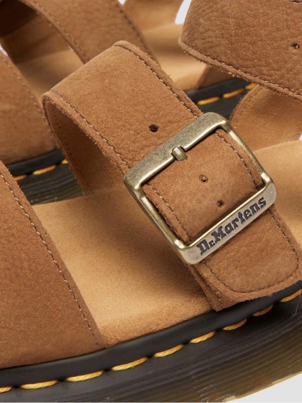 Dr.Martens GRYPHON TUMBLED NUBUCK SANDALS - Picture 7 of 13